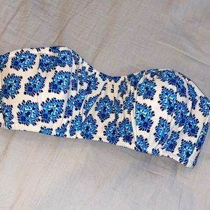 J Crew bandeau bikini top